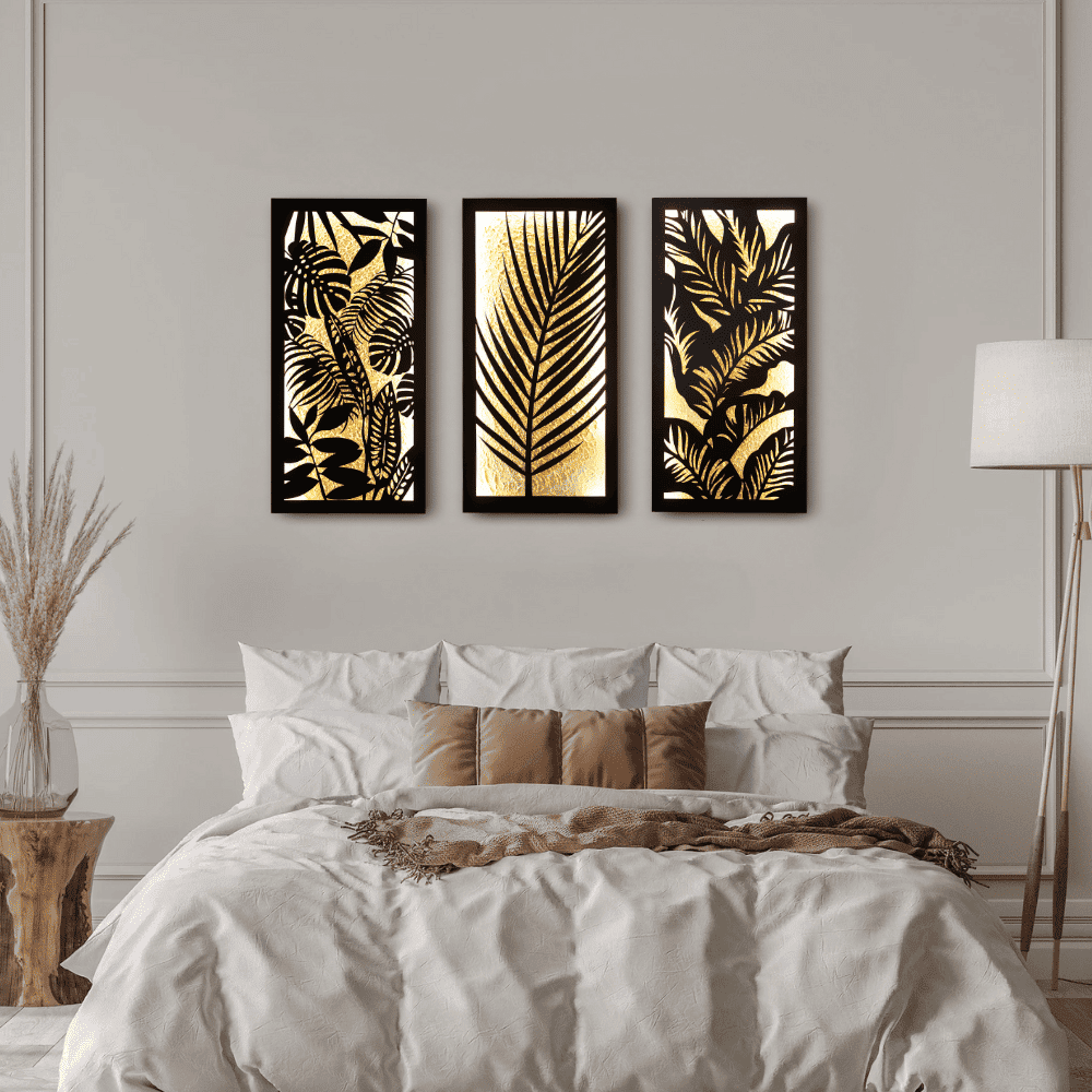 Jungle Chic Wall Art (Set of 3 Frames)