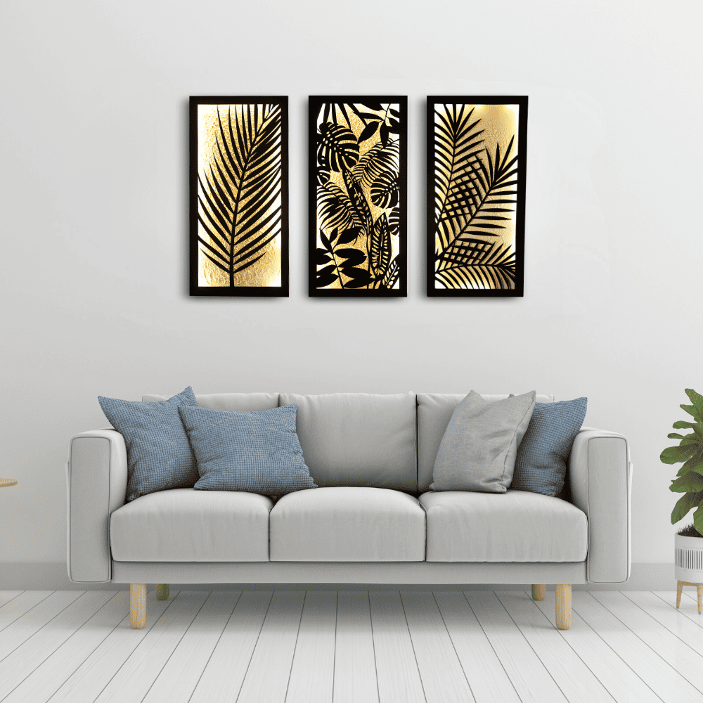 Tropics Art (Set of 3 Frames)