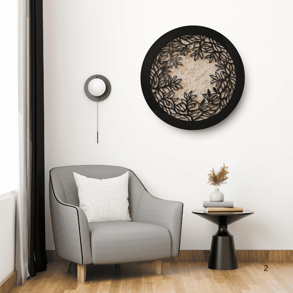 Botanic Twilight | 24" Diameter (2 feet)