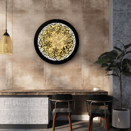 Botanic Twilight | 24" Diameter (2 feet)