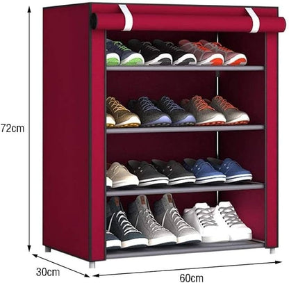 Shoe Rack Organizer Detachable Shoe Rack Multi Layer Non Woven Shoe Cabinet