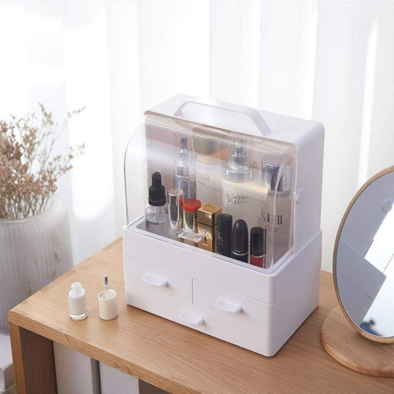 Modern Cosmetics Organizer Durable Quality Stylish Design Perfect Choice For Makeup Storage