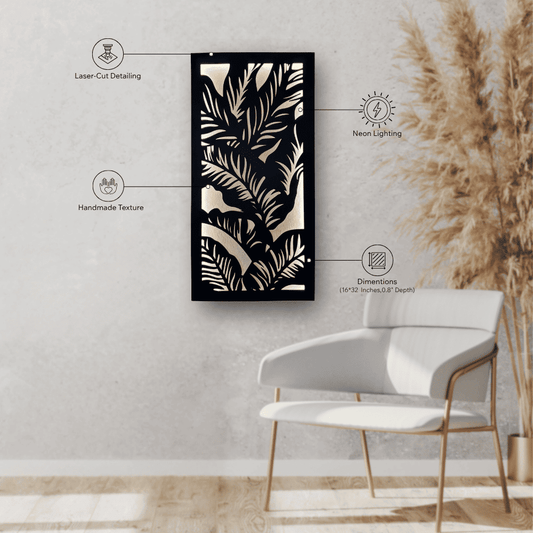 Jungle Leaf |  16" x 32" (W × L)