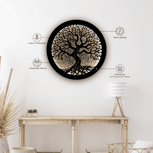 Sacred Tree of Life | 24" Diameter (2 feet)