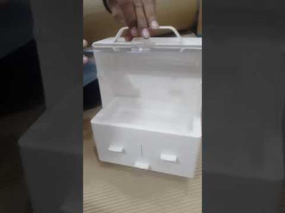 Modern Cosmetics Organizer Durable Quality Stylish Design Perfect Choice For Makeup Storage