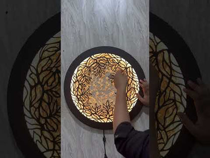 Botanic Twilight | 24" Diameter (2 feet)